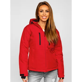 Červená dámská zimní sportovní bunda Bolf HH012A - XL