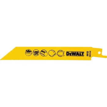 Dílna DT2385 DeWALT Bimetalové pilové listy pro řezání kovu 152mm