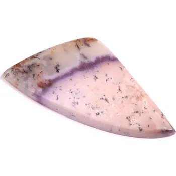 Přírodní kámen Kabošon Purple Dendrite Opal č.3656 (62x31x6mm)
