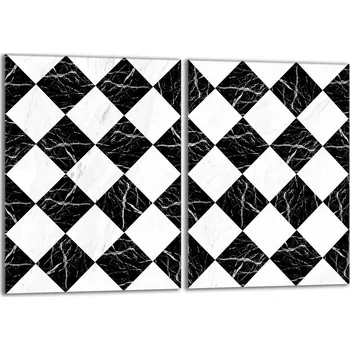 Kuchyňské prkénko Krájecí deska TMK ArtDeko sklo 2 ks