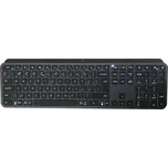 Logitech MX Keys S s opěrkou zápěstí MX Palm Rest lokalizace: CZ verze, 920-011589CZ + volitelně včetně CZ (nebo) SK lokalizace