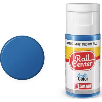 Barva středně modrá matná - Noch Rail Center 4600021