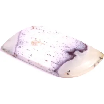 Přírodní kámen Kabošon Purple Dendrite Opal č.3673 (66x29x7mm)