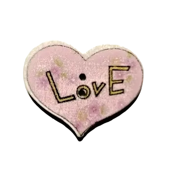 Knoflík Knoflík srdíčko LOVE VIII