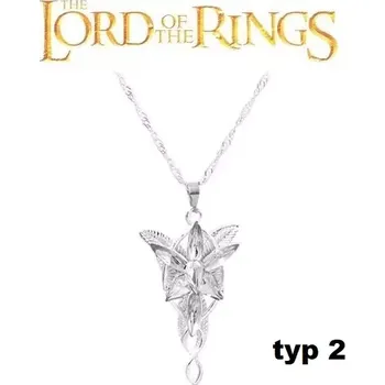 Seriál Pán prstenů (Lord of the Rings) náhrdelník Arwen - Večernice typ 2