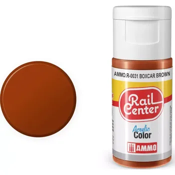 Barva hnědá rezavá matná - Noch Rail Center 4600031