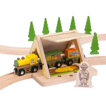 Vláček a vláčkodráha Bigjigs Rail Safari stan Poškozený obal