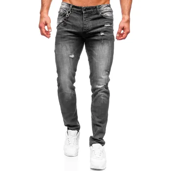 Černé pánské džíny regular fit Bolf MP0051N - 30/S