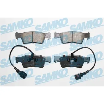 Brzdová destička Sada brzdových destiček, kotoučová brzda SAMKO 5SP1667