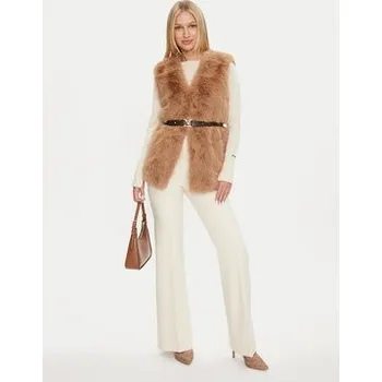 Dámská vesta Marciano Guess Sportovní vesta Chloe 4YGL28 7128A Hnědá Regular Fit L