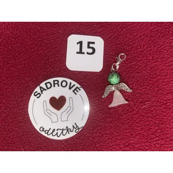 Přívěsek HandMade by NiJa + VeJa Přívěšek - andílek pro štěstí/ radost č.15