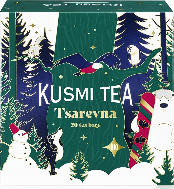 Kusmi Tea Tsarevna 2024 BIO černý čaj 20 sáčků od 249 Kč Zbozi cz