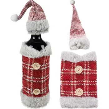 Vánoční dekorace Eoshop Ozdobný kryt na láhev Ruhhy 22589