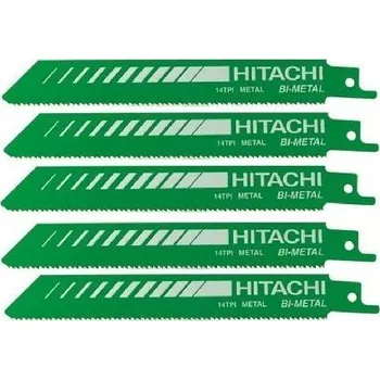 Pilový plátek HiKOKI Příslušenství - Sada pilových plátků na kov 14 TPI, délka 150 mm, 5 ks 752016