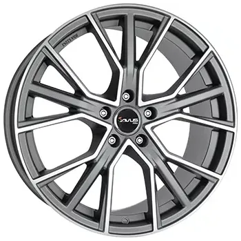 Alu kolo Alu kola AVUS VELGEN AF18, 20x9 5x112 ET25, šedivá matná + leštění (zátěžová)