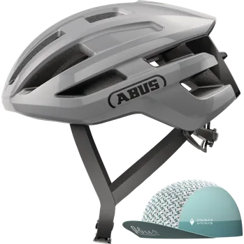 Cyklistická přilba Cyklistická helma Abus PowerDome ACE race grey Velikost: S