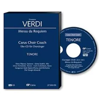 Zahraniční hudba CD Various: Carus Choir Coach - Giuseppe Verdi: Messa Da Requiem (tenor) 2017