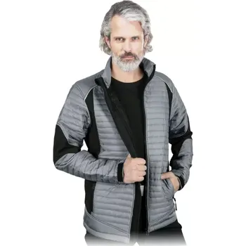 pracovní bunda Leber&Hollman HUMMER softshellová bunda šedá/černá