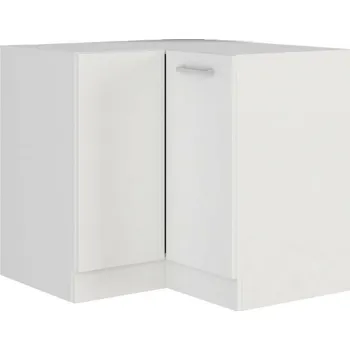 Stolarz-Lempert Kuchyňská skříňka Eko White - dolní rohová 89x89 DN 1F