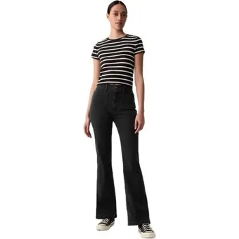 Dámské džíny Dámské džíny GAP 70S FLARE 30TALL Černá