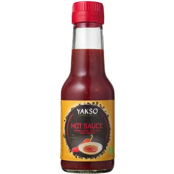 Omáčka YAKSO | Bio Pálivá sambalová chilli omáčka tradiční indonéské dochucovadlo - 140 ml
