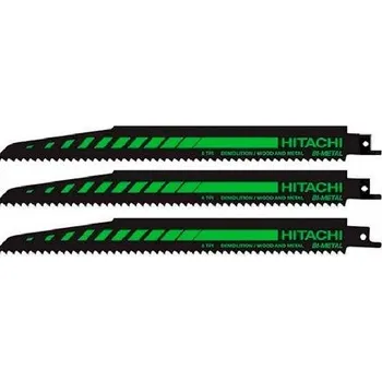 Pilový plátek HiKOKI Příslušenství - Sada pilových plátků 6 TPI, délka 225 mm, 3 ks 752028