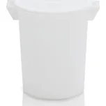 Sud 50L na potraviny s uchy, bílá, atest, bez víka