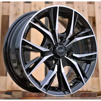 Alu kolo Alu kola Racing Line B5400, 14x6 4x100 ET40, černá + leštění