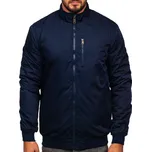 Tmavě modrá pánská přechodová bunda Bolf 1907 - 2XL