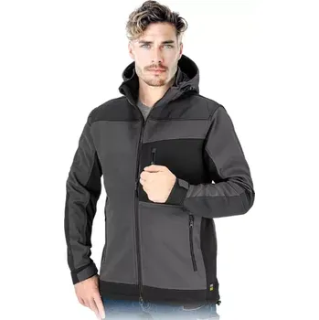 pracovní bunda Reis FORECO softshellová bunda černá