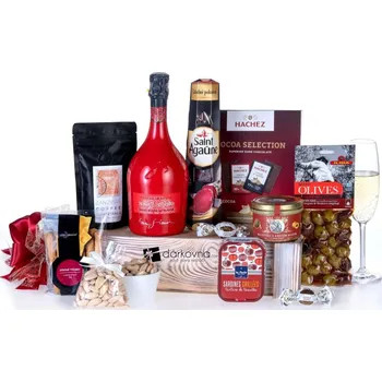 Dárkový potravinový koš Dárkový koš Láska prochází žaludkem