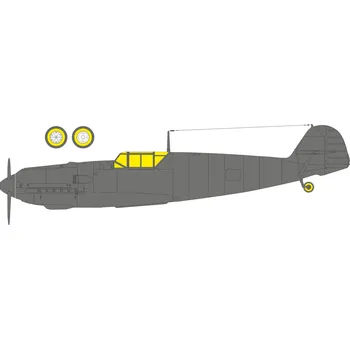 Volný čas Eduard 1/48 Bf 109E-3 Tface (HOBBY BOSS)