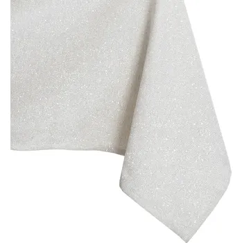 ubrus Kulatý ubrus DecoKing SPARKLE krémový, velikost r110x110