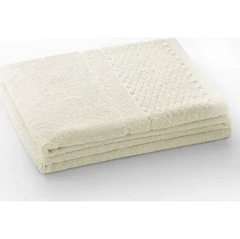 Ručník Ručník RUBRUM klasický styl 30x50 cm krémový, velikost 70x130