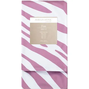 ubrus Ubrus AmeliaHome FUN bílá/růžová 40 x 140 cm