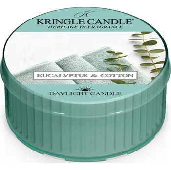 Svíčka Sójová vonná svíčka Eukalyptus a Bavlna Kringle Candle