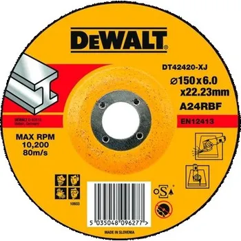 Řezný kotouč DT42420 DeWALT brusný kotouč 150x6mm