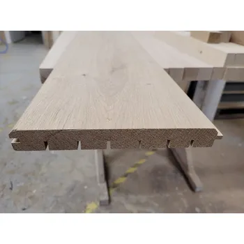 Stavební materiál Dubová palubka Klasic/rustik 25 x 207 x 1000 - 3800mm