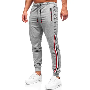 Šedé pánské jogger kalhoty Bolf K10329 - 2XL