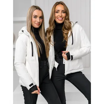 Bílá dámská zimní sportovní bunda Bolf HH012B - XL