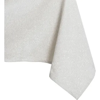 ubrus Sada ubrusu a běhounu na stůl DecoKing Sparkle krémová, velikost 115x200+35x200