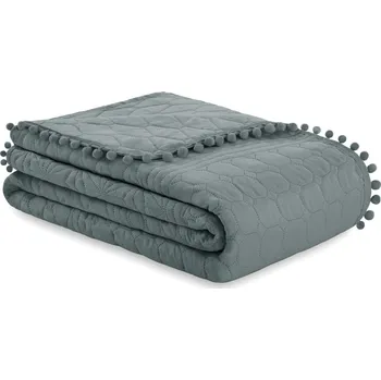 Přehoz na lůžko Přehoz na postel AmeliaHome Meadore V grafitový, velikost 260x280