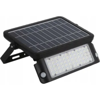 Solární LED reflektor 10W 4000K VODĚODOLNÝ IP65