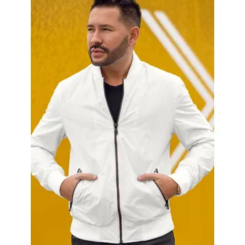 Bílý pánský přechodový bomber Bolf 7116A - L