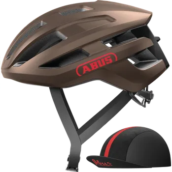 Cyklistická přilba Cyklistická helma Abus PowerDome ACE metallic copper Velikost: S