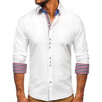 Pánská košile Pánská košile BOLF 0926 bílá - XL