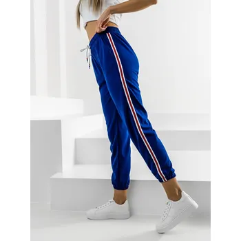 Dámské oblečení Kobaltové dámské tepláky Bolf YW01020A - S