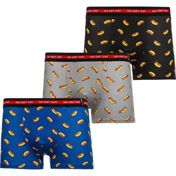 Boxerky Barevné pánské boxerky Bolf 1BE744-3P 3 PACK - 2XL