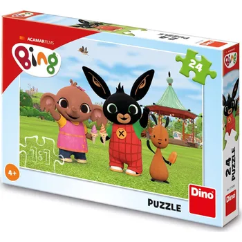 Puzzle DINO Puzzle Bing na zmrzlině 24 dílků