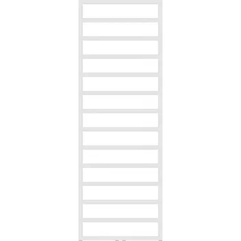 Radiátor Koupelnový radiátor PERTH bílá barva, Bílá, 60 cm, 175 cm, Středové 50 mm DOPRAVA ZDARMA